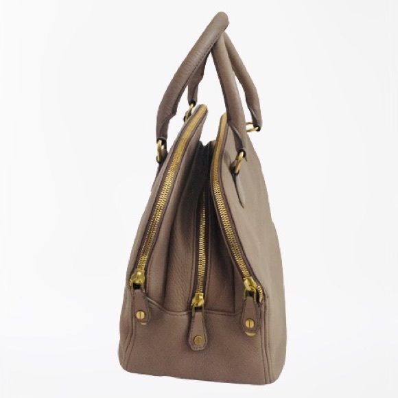 J Crew Biennial Dark Bone Satchel - Picture 2 of 13